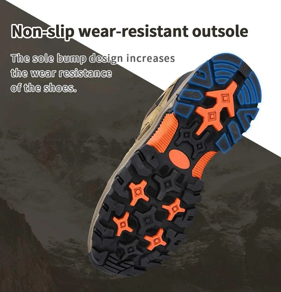 On This Week Sale OFF 70%🔥Men's Outdoor Lightweight Breathable Orthopedic Comfortable Work Shoes