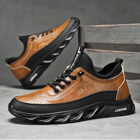 Last day Sale 70% OFF🔥 Men's Casual Fashion Orthopedic Outdoor Shoes – Waterproof Anti-Puncture, Anti-Collision