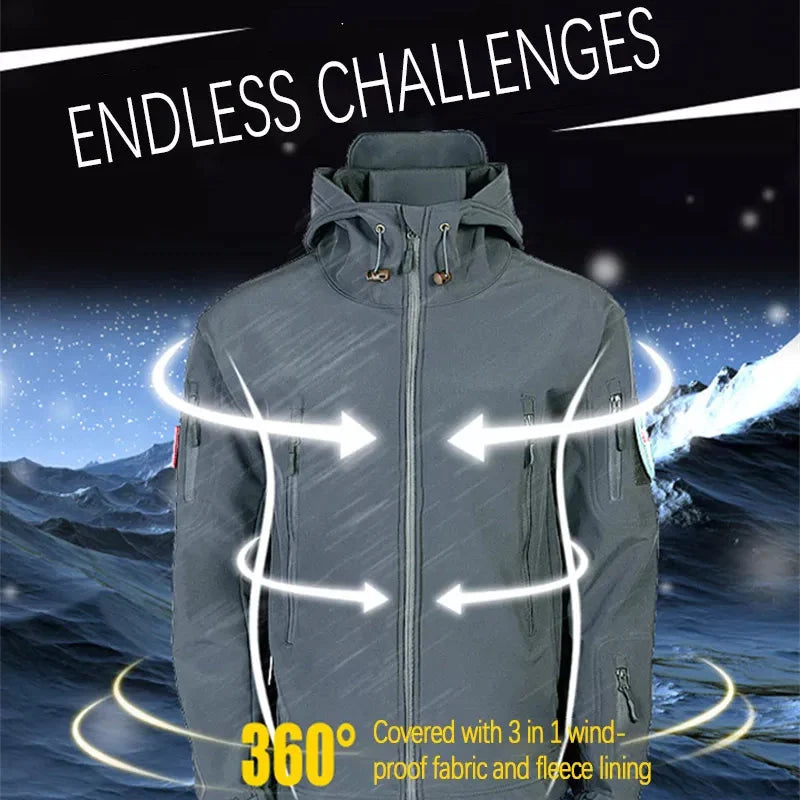 🔥On This Week Sale OFF 60%🔥Men's Windproof Waterproof Jacket