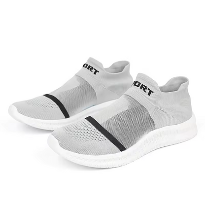Last day 50% Off💕 Women's Breathable Slip-On Sneakers - Lightweight Casual Shoes with Ergonomic Arch Support