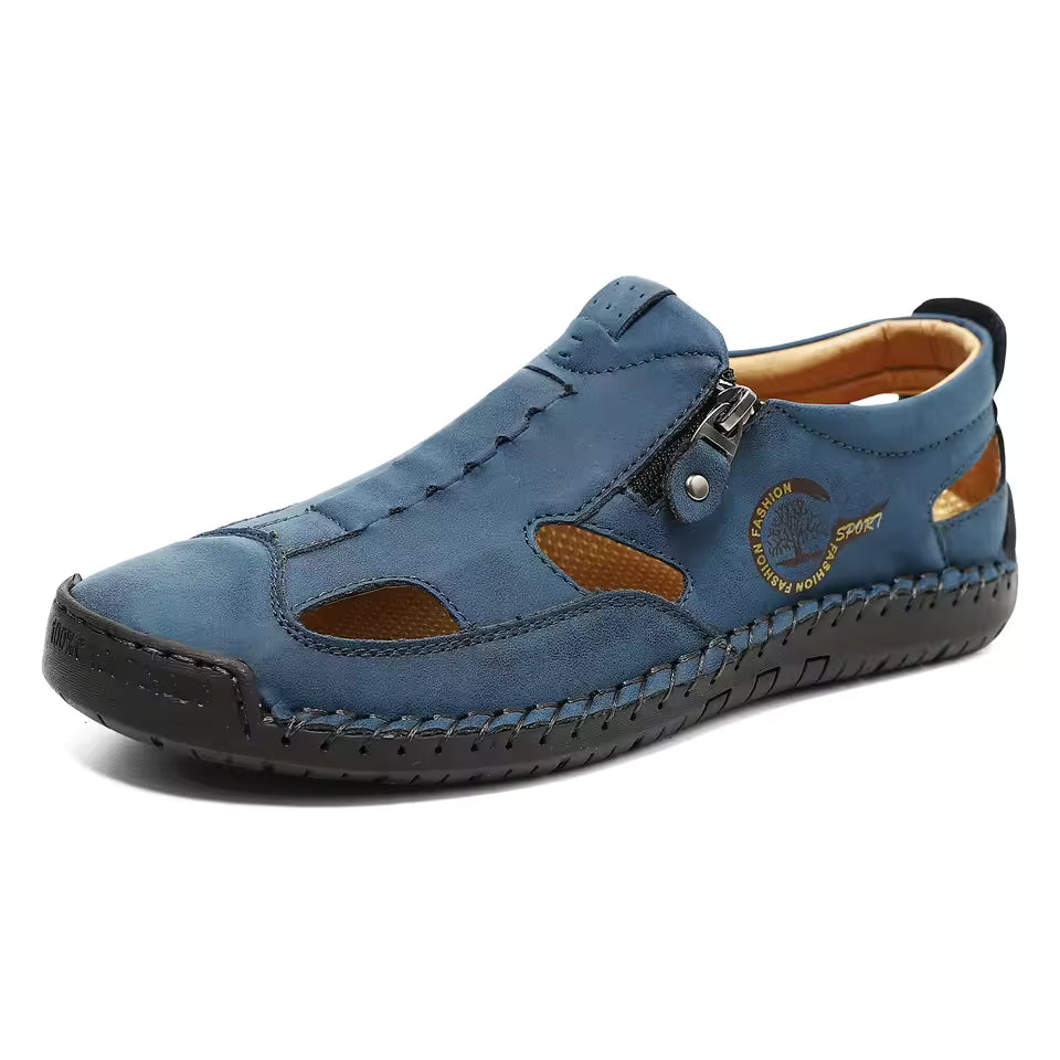 Last day 50% Off❤️ Men’s Orthopedic Leather Slip-on for Comfort Walking