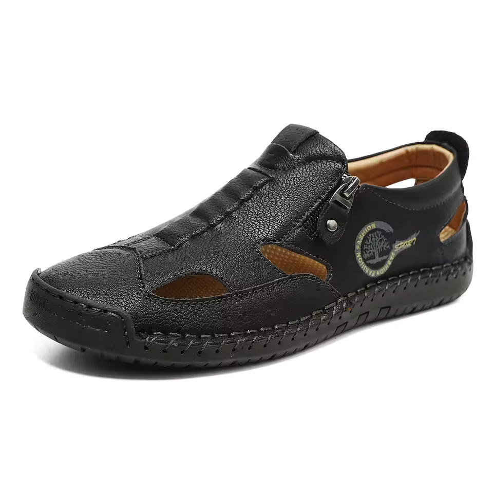 Last day 50% Off❤️ Men’s Orthopedic Leather Slip-on for Comfort Walking