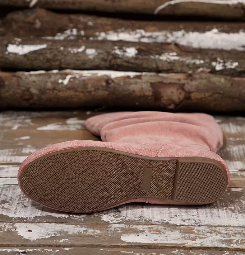 Last day 50% Off❤️ Arch Support Slouch Knee-High Boots with Comfort Sole & Waterproof Suede