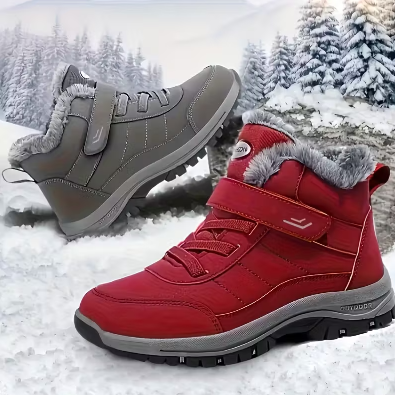 Early Winter Sale 50% ❤️ Women's Orthopedic Winter Shoes – Waterproof, Plush Lining & Arch Support Comfort