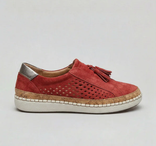 Women Hollow-Out Round Toe Orthopedic Walking Shoes