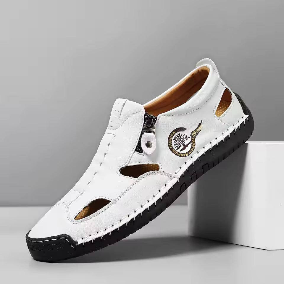 Last day 50% Off❤️ Men’s Orthopedic Leather Slip-on for Comfort Walking