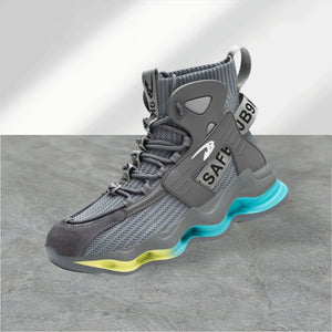 2023 New-in🔥Men Safety Boots, Anti-smash Steel Toe Cap Indestructible Shoes