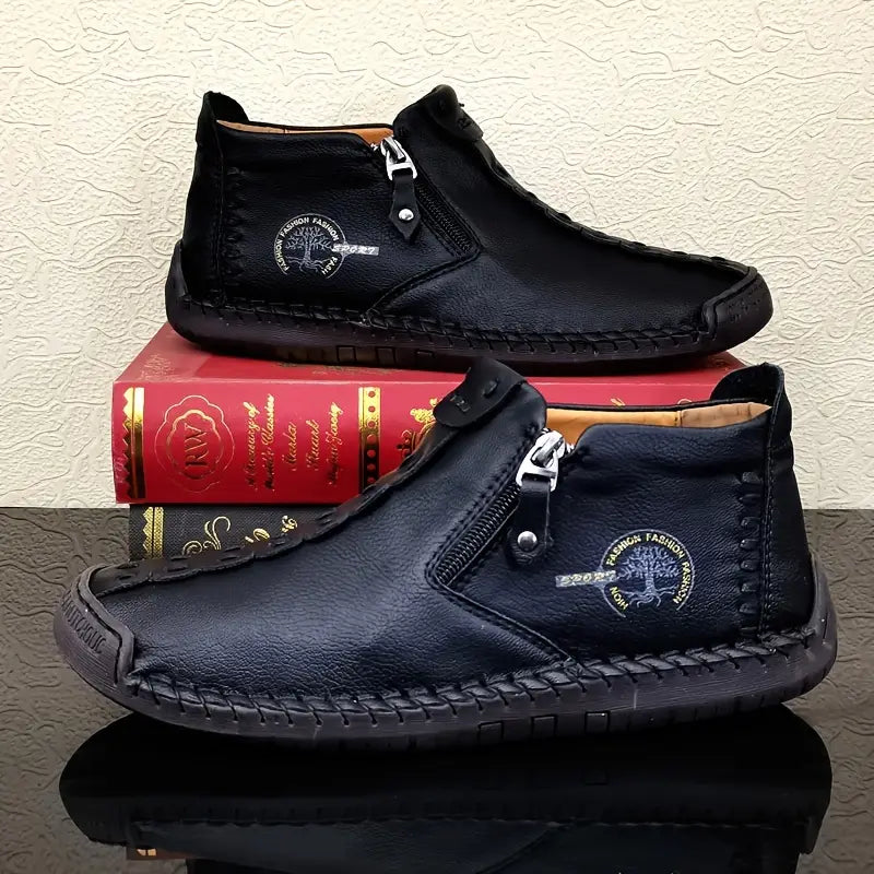 New Arrival Sale 50% Off🔥Men’s Classic Orthopedic Leather Ankle Boots – All-Season Comfort, Handcrafted Style