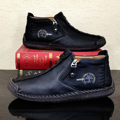 New Arrival Sale 50% Off🔥Men’s Classic Orthopedic Leather Ankle Boots – All-Season Comfort, Handcrafted Style