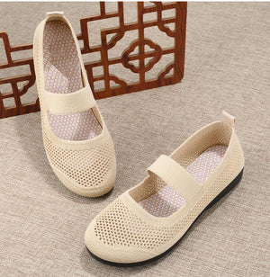 🔥Last day 60% Off🔥Flat Casual Breathable Openwork Orthopedic Shoes