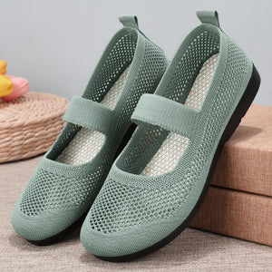 🔥Last day 60% Off🔥Flat Casual Breathable Openwork Orthopedic Shoes