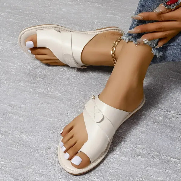 2024 Women's Orthopedic Bunion Correction Leather Sandals