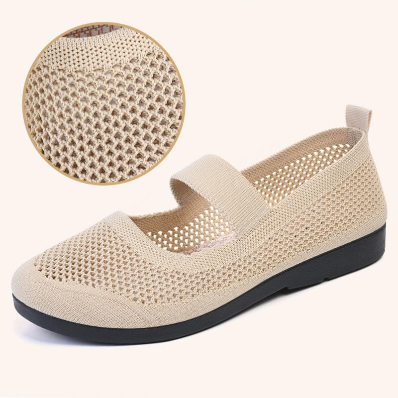🔥Last day 60% Off🔥Flat Casual Breathable Openwork Orthopedic Shoes