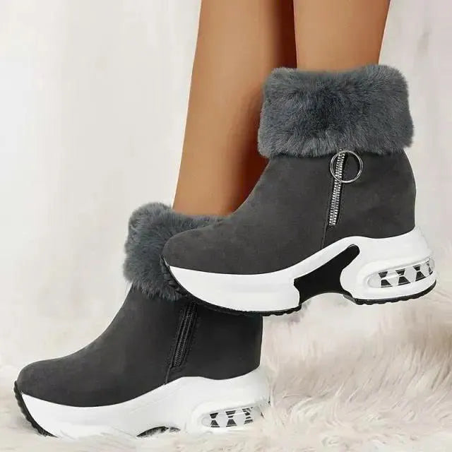 🎄Early Christmas Sale 50%❤️ Women's Warm Orthopedic Platform Boots
