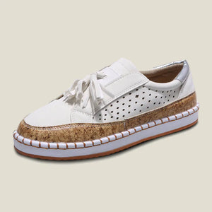 2023 Women Hollow-Out Round Toe Orthopedic Walking Sneakers