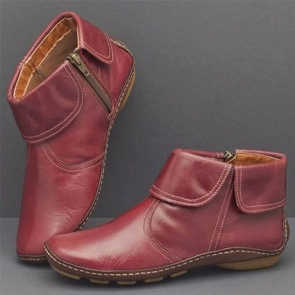 Women's Arch Support Boots with Side Zipper Ankle Boots [Buy 2 Save More 15%]