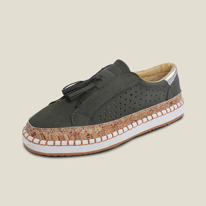 2023 Women Hollow-Out Round Toe Orthopedic Walking Sneakers
