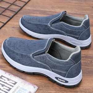 2024 New Men's Orthopedic Slip-on Shoes, Comfort Walking Shoes