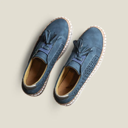 Women Hollow-Out Round Toe Orthopedic Walking Shoes