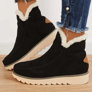 🔥On This Week SALE OFF 50%🔥2023 Women Fur Lining Non-Slip Ankle Boots, Orthopedic Walking Shoes