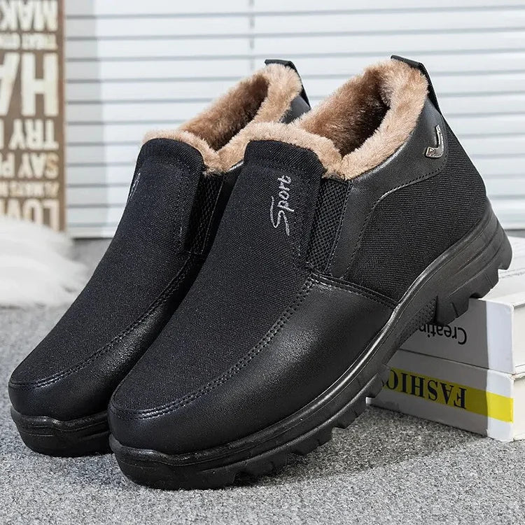 🔥On This Week Sale OFF 70%🔥Men Winter Fleece Waterproof Orthopedic Ankle Boots