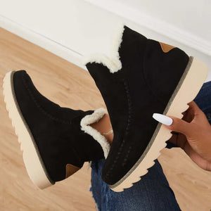 🔥On This Week SALE OFF 50%🔥2023 Women Fur Lining Non-Slip Ankle Boots, Orthopedic Walking Shoes