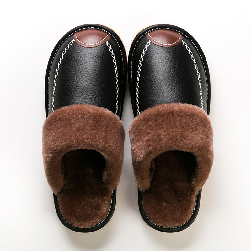 2023 Comfortable Leather Orthopedic Slippers